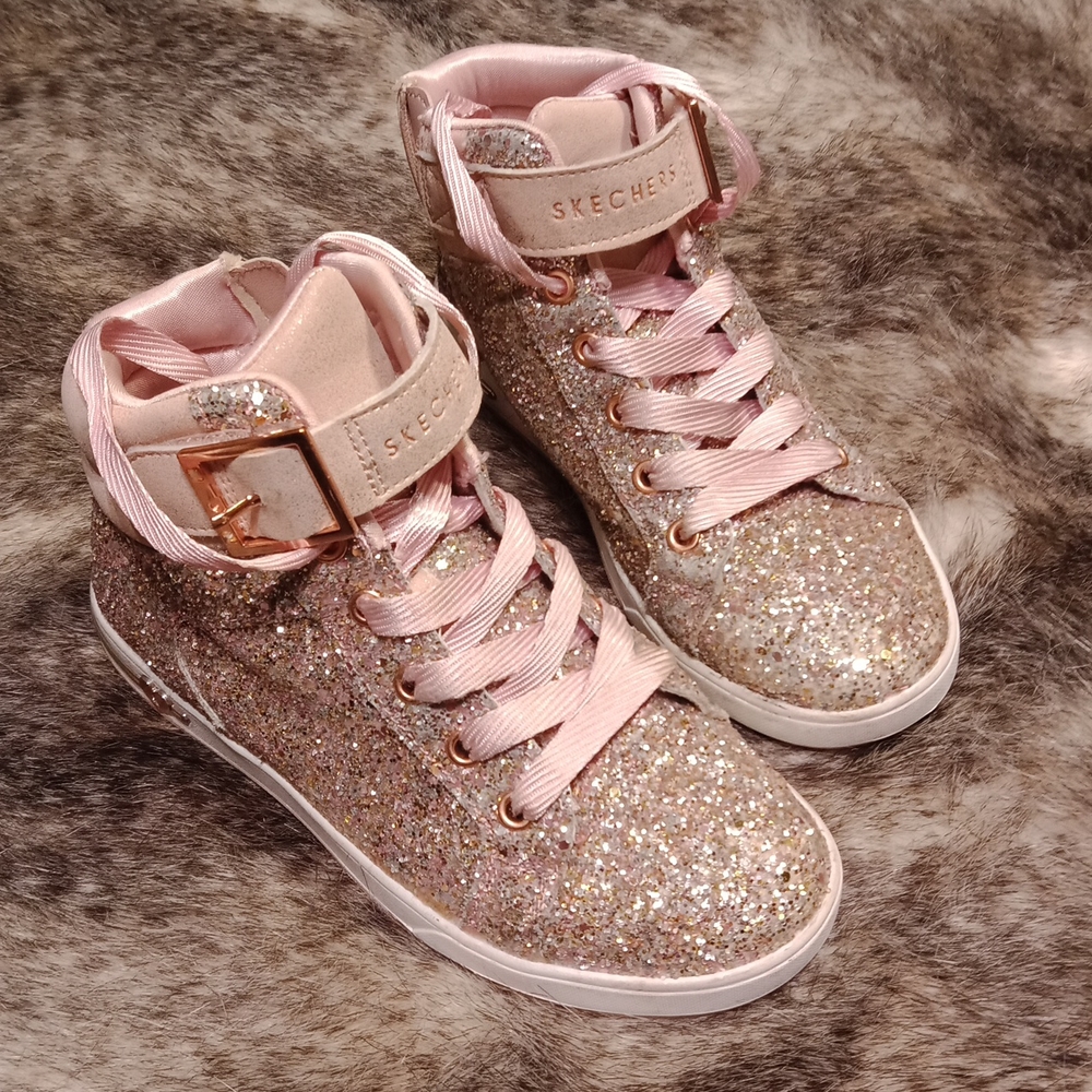 Sketchers Shoutouts glittered sneakers